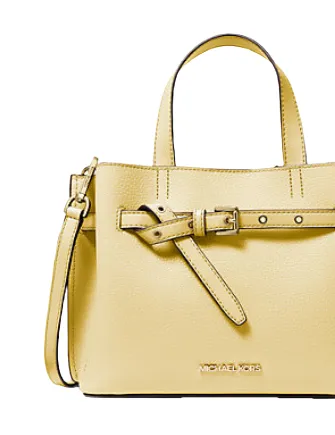 Michael Michael Kors Emilia Small Pebbled Leather Satchel