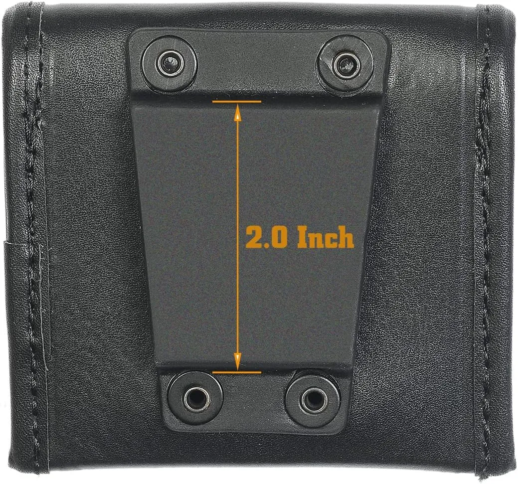Molded Glove Pouch for Duty Belt,Molded Latex Disposable Glove Holder Double Gloves Pockets Police Law Enforcement Officer Security Firefighter EMS Paramedic First Responders Heavy Duty Bag