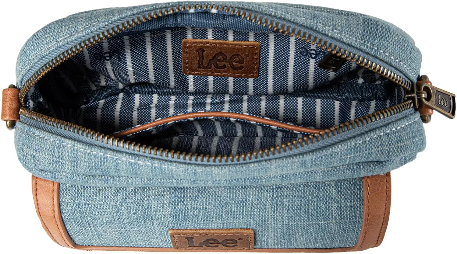 Montana West x Lee Denim Small Crossbody Bags for Women Cute Shoulder Handbag with Headphone Pouch