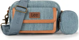 Montana West x Lee Denim Small Crossbody Bags for Women Cute Shoulder Handbag with Headphone Pouch