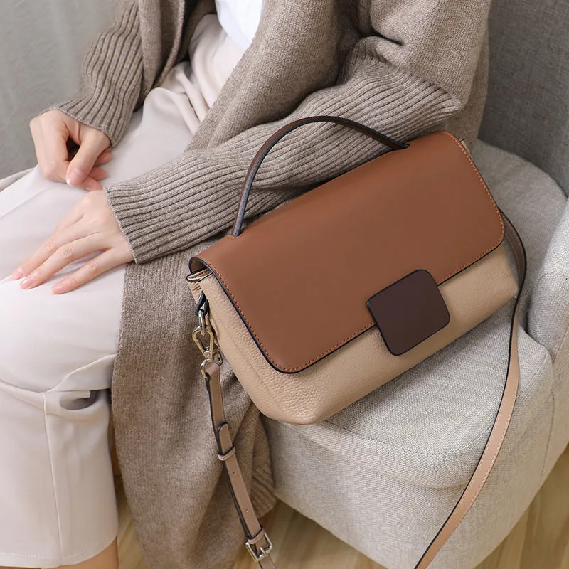 New Trendy Leather Messenger Bag