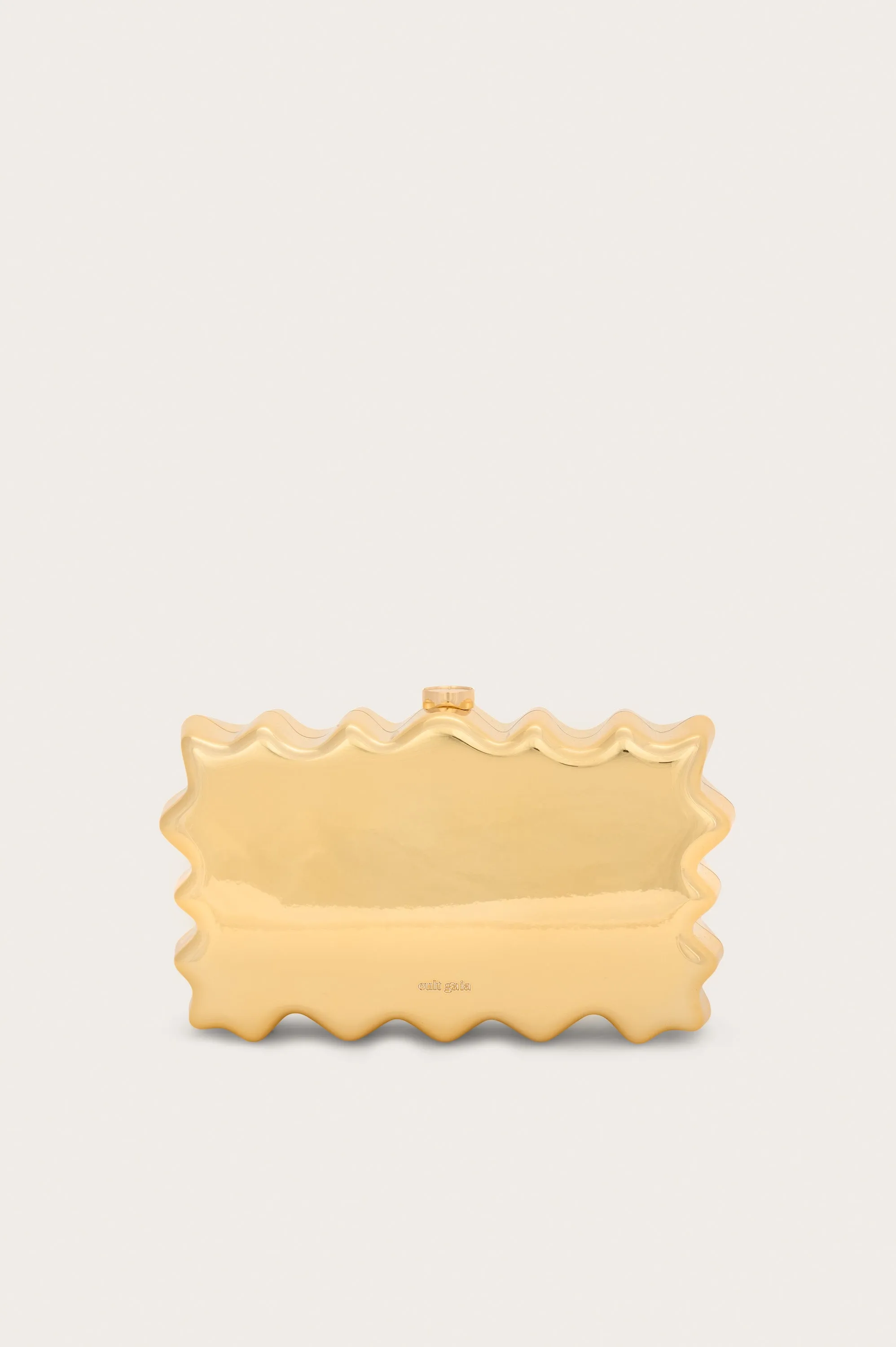 PALOMA CLUTCH - SHINY GOLD