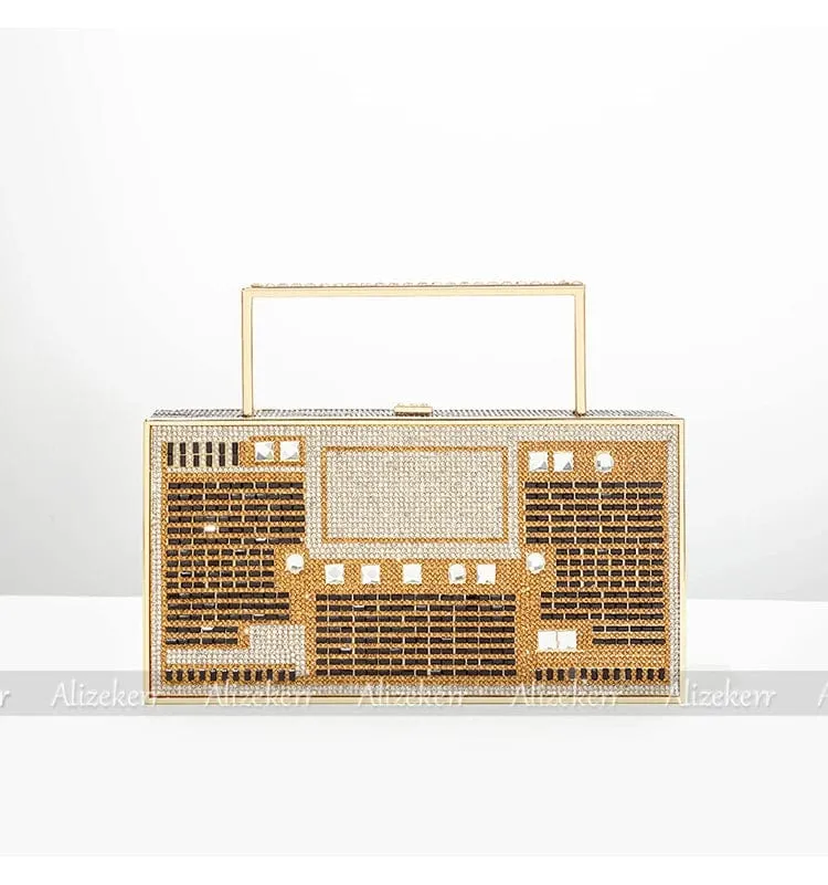 Playful Radio Clutch Bag