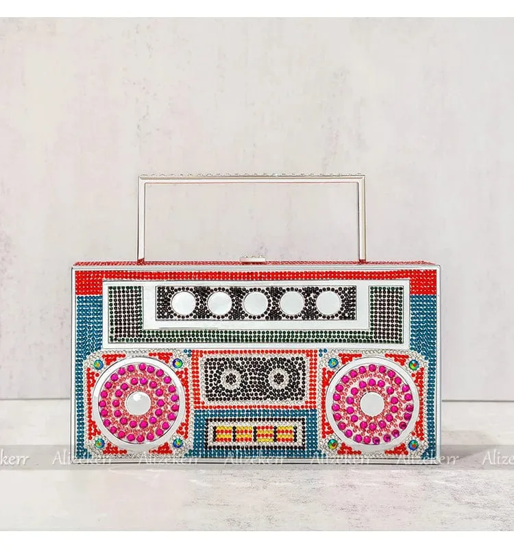 Playful Radio Clutch Bag