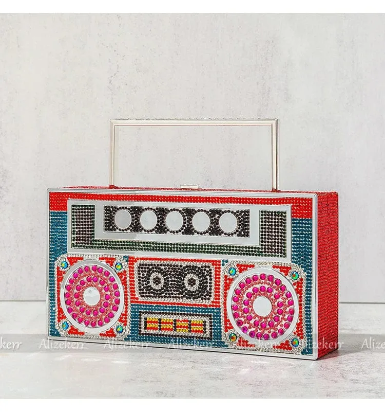 Playful Radio Clutch Bag