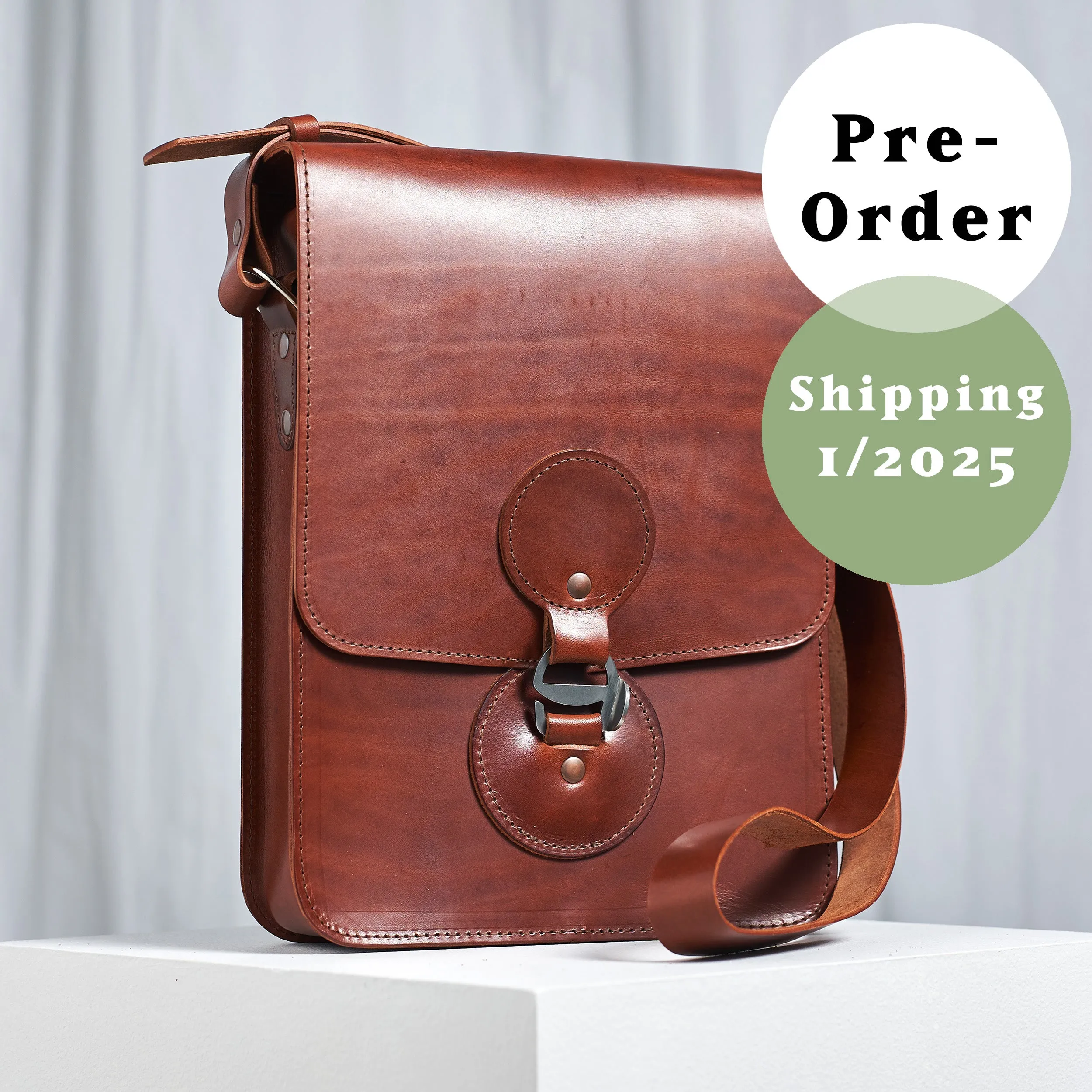 Pre-order – Brown A4 Field Satchel