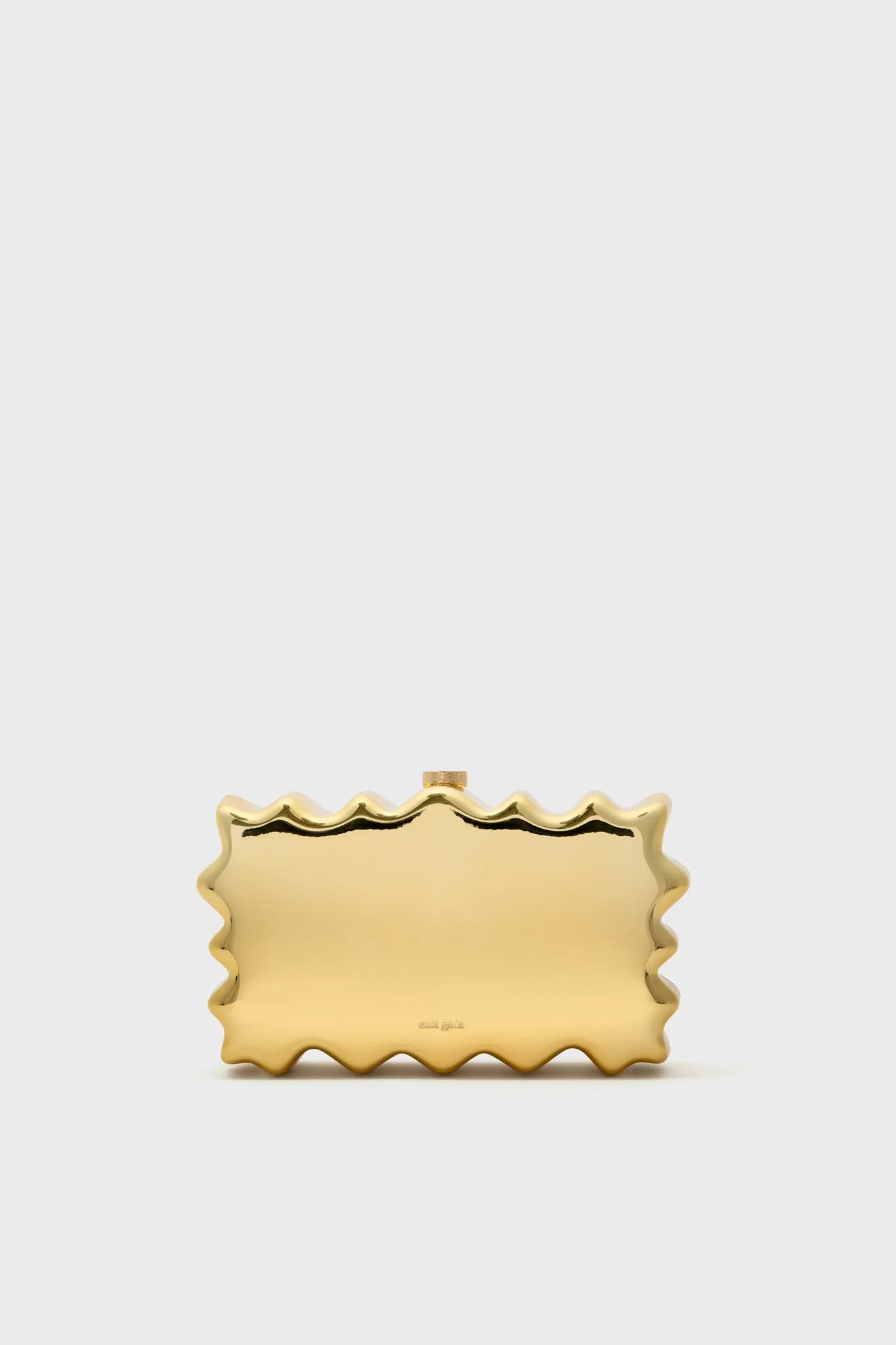 Shiny Gold Paloma Clutch