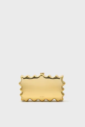 Shiny Gold Paloma Clutch