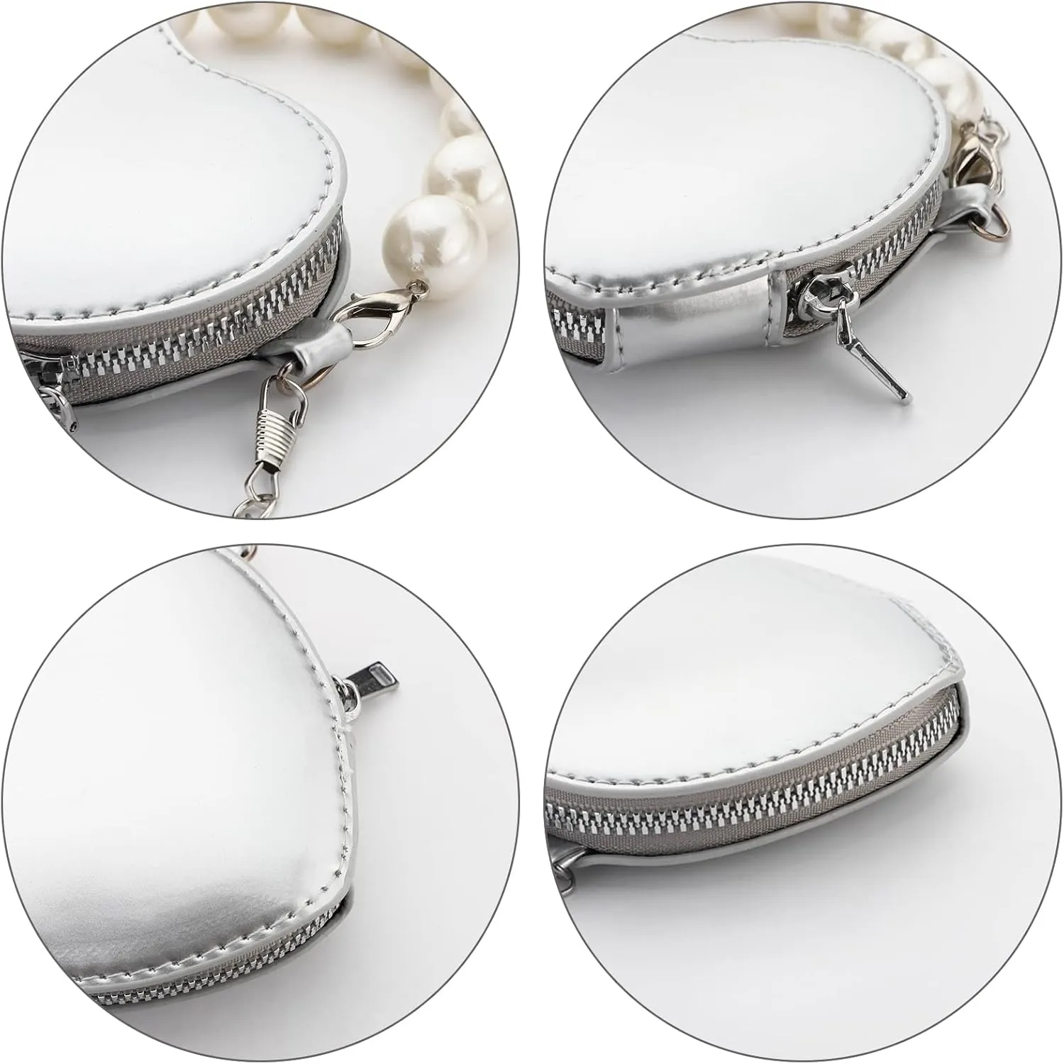 SOTOGO Little Girls Purses Toddler Crossbody Purse Princess Purses Handbags Girl Wallets Mini Chain Crossbody Bags for Kids