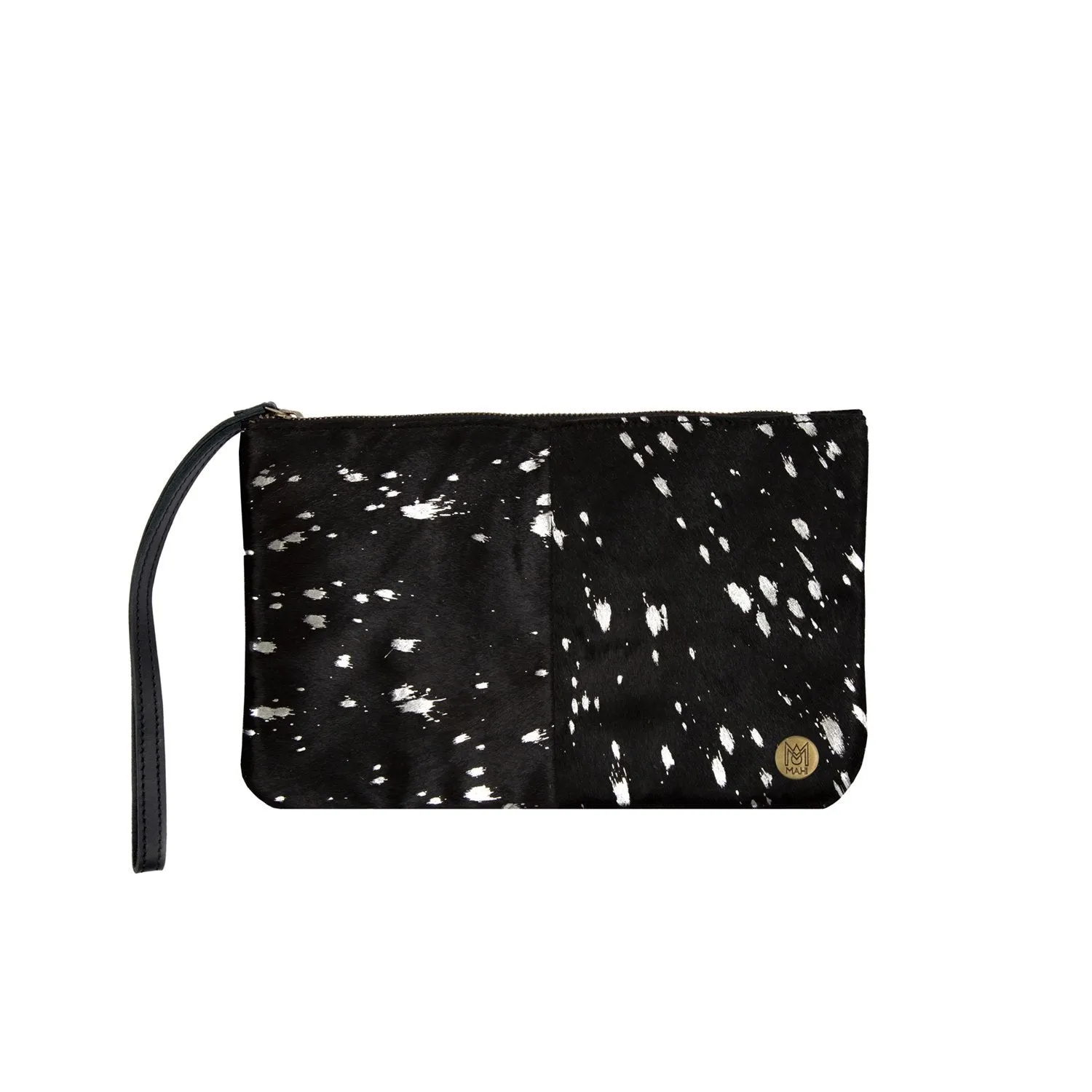 The Classic Clutch Bag (Silver and Black)