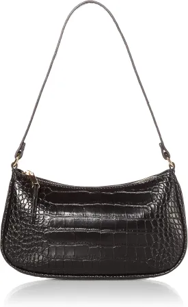 The Drop Women's Melanie Small Shoulder Bag, Black, One Size