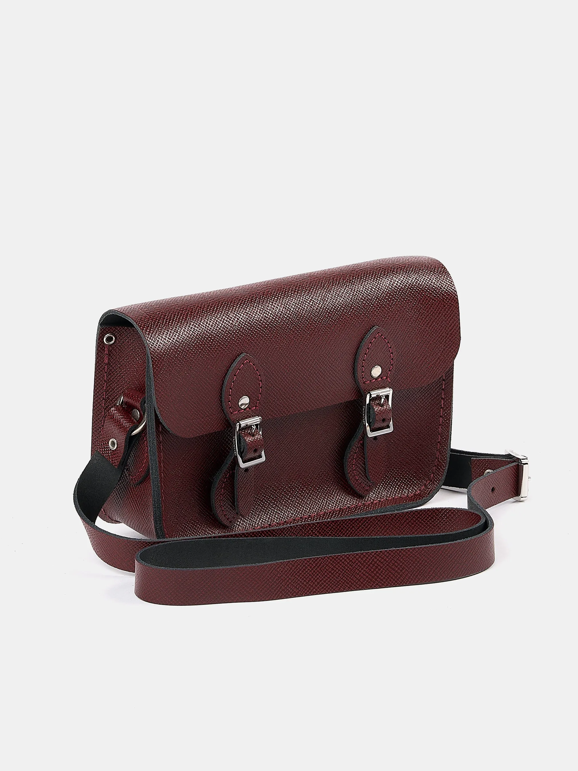 The Little One - Oxblood Saffiano