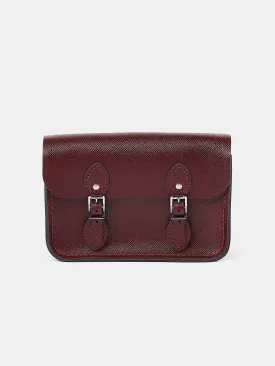 The Little One - Oxblood Saffiano