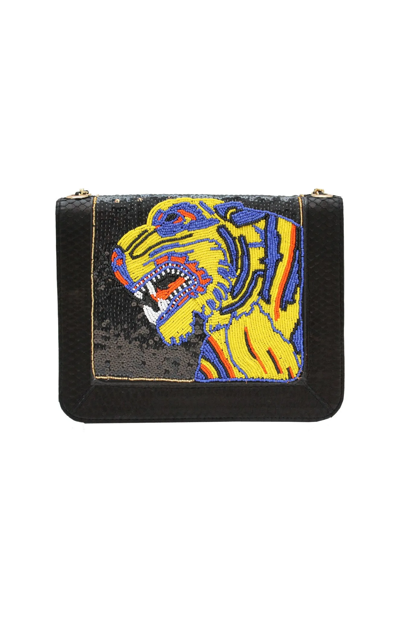 TIGER SATCHEL YELLOW