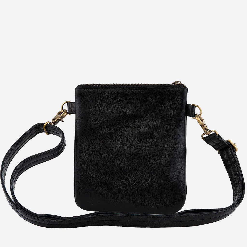 Tim | Unisex Crossbody Leather Satchel