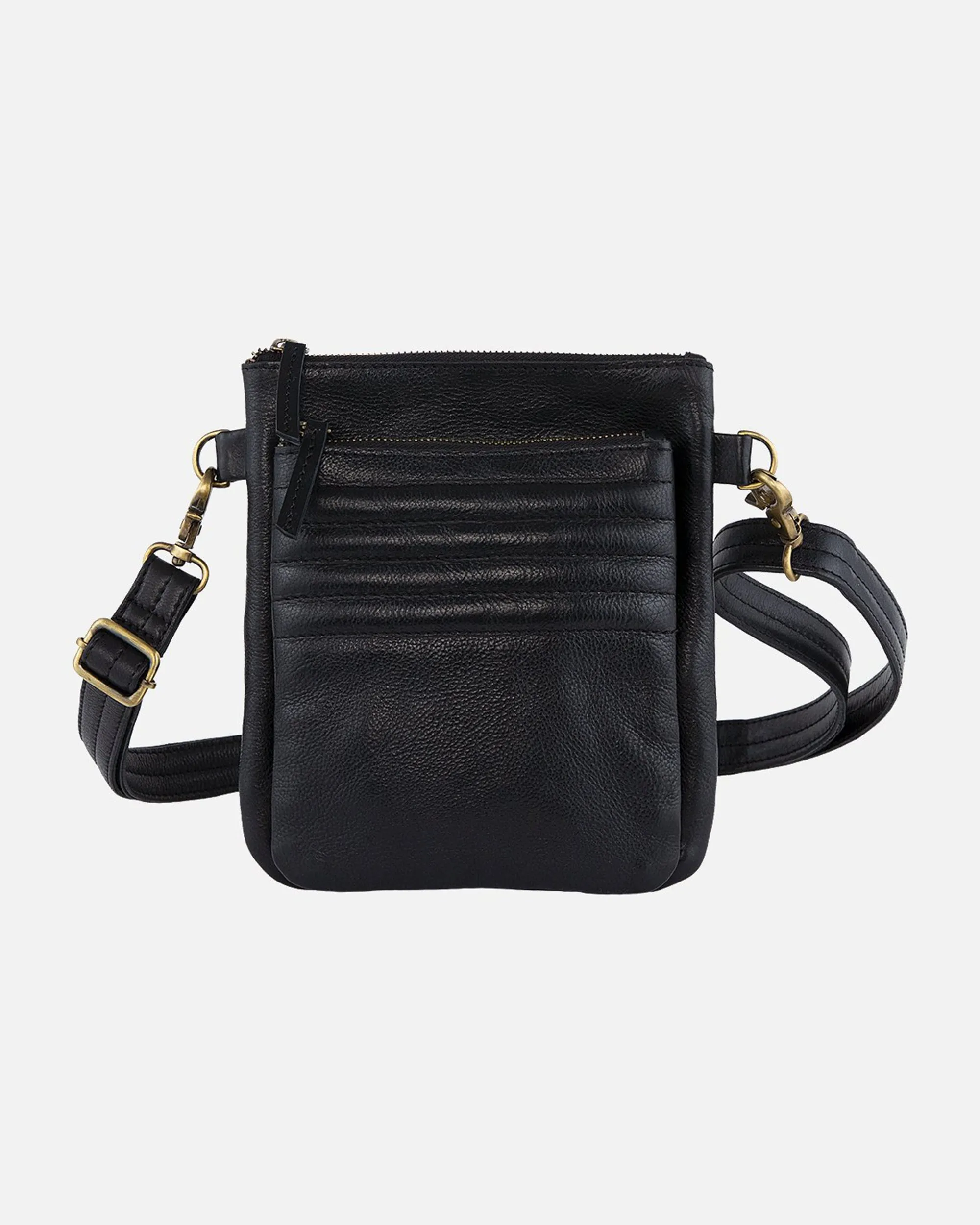 Tim | Unisex Crossbody Leather Satchel