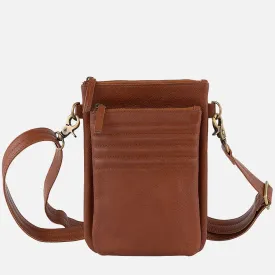 Tim | Unisex Crossbody Leather Satchel