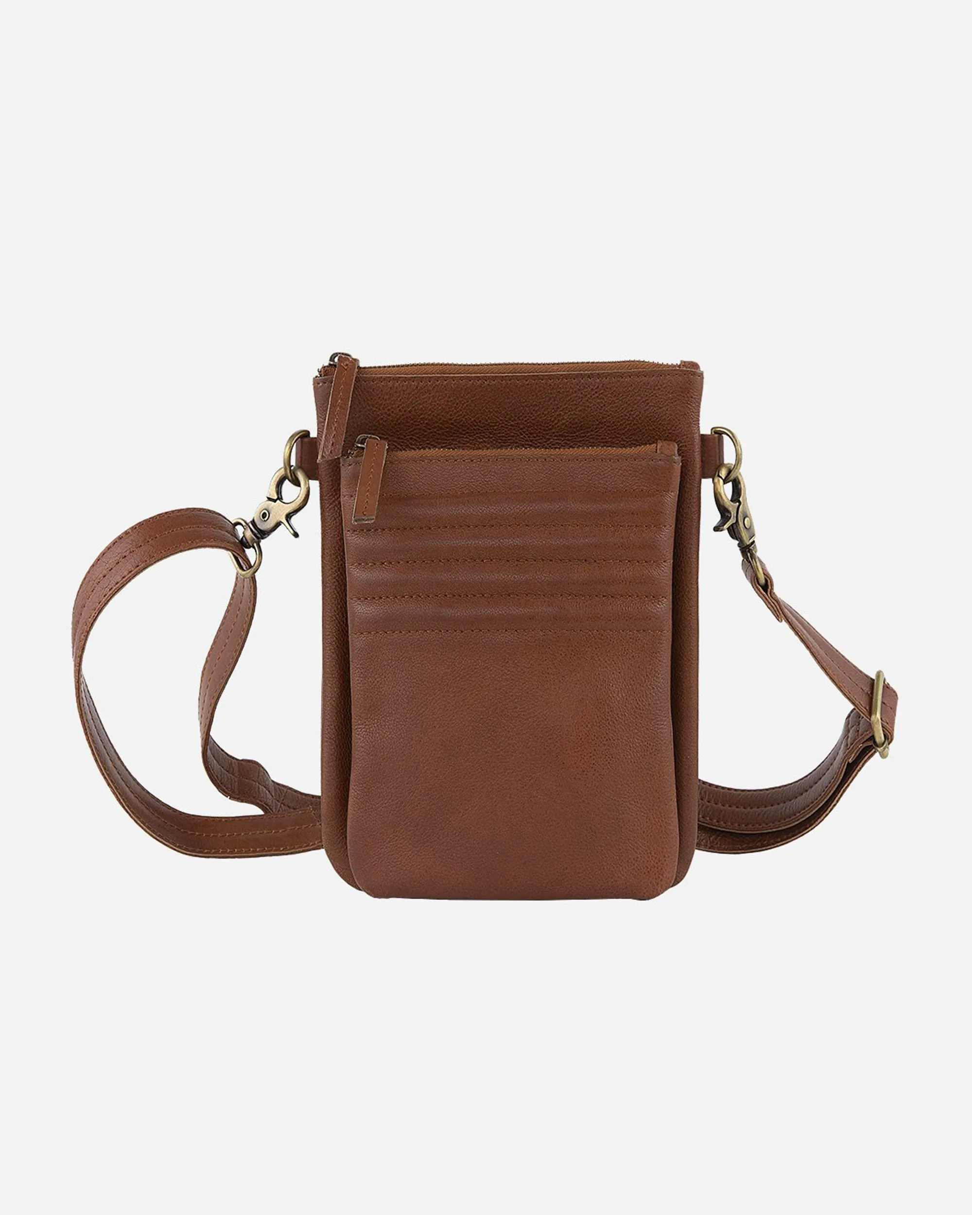 Tim | Unisex Crossbody Leather Satchel
