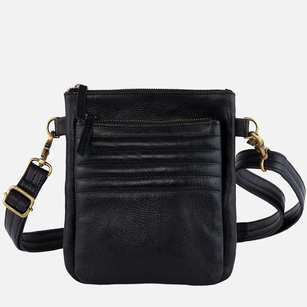Tim | Unisex Crossbody Leather Satchel