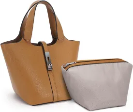 Top Handle Bag for Women Vegan Leather Handbag for Women Women's Shoulder Handbag