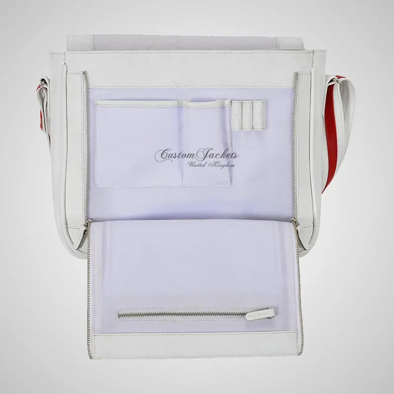 UNION JACKET Satchel Bag Leather Laptop Messenger Bag