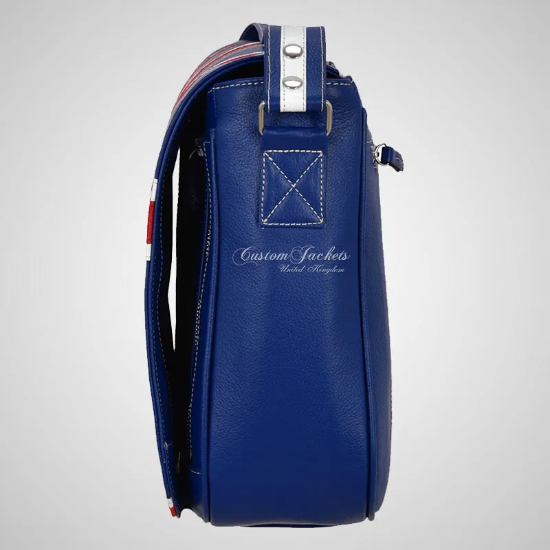 UNION JACKET Satchel Bag Leather Laptop Messenger Bag