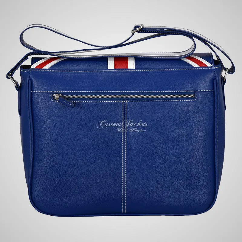 UNION JACKET Satchel Bag Leather Laptop Messenger Bag