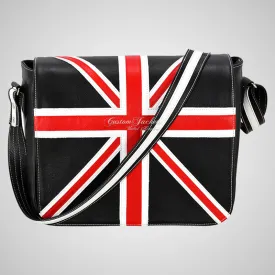 UNION JACKET Satchel Bag Leather Laptop Messenger Bag