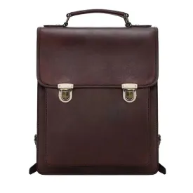 YAAGLE Women Fashion Tanned Leather Backpack YG43020